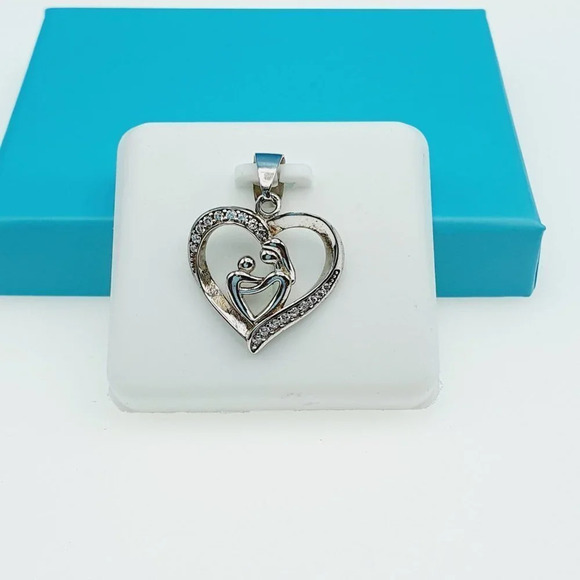 "925 Sterling Silver CZ Beautiful Pendant for Women, 1USPAR4020 - Picture 8 of 10